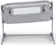Приставне ліжечко-колиска Kinderkraft Neste Up Grey Light Melange